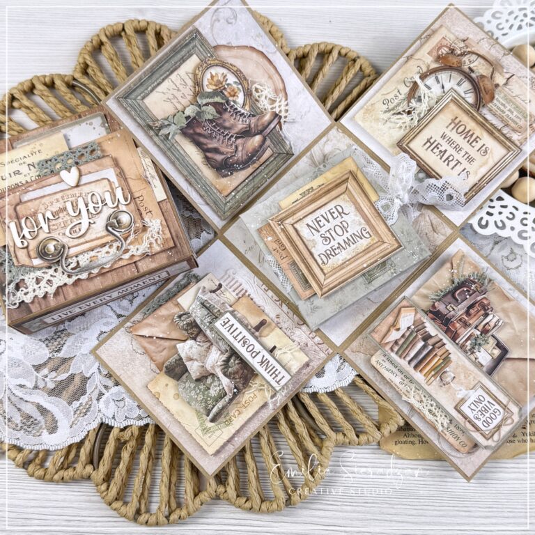 Create a Stunning Exploding Box with Mini Album | Step-by-Step Video Tutorial