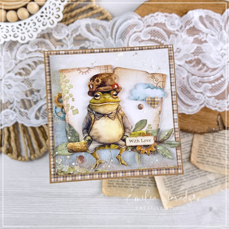 Create Stunning Cards with a Large Focal Point – Featuring Stamperia Hidden Grove