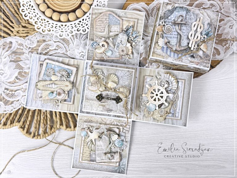 Sea-Inspired Exploding Box Tutorial