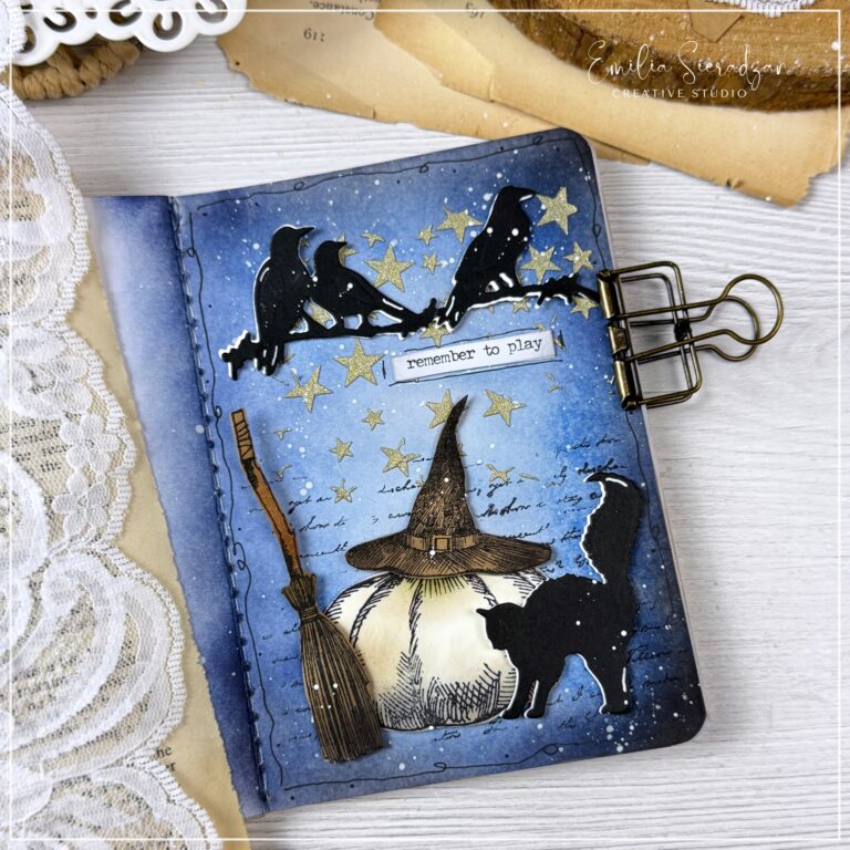 Simple & Fun Halloween Journal Page ✨🖤🎃